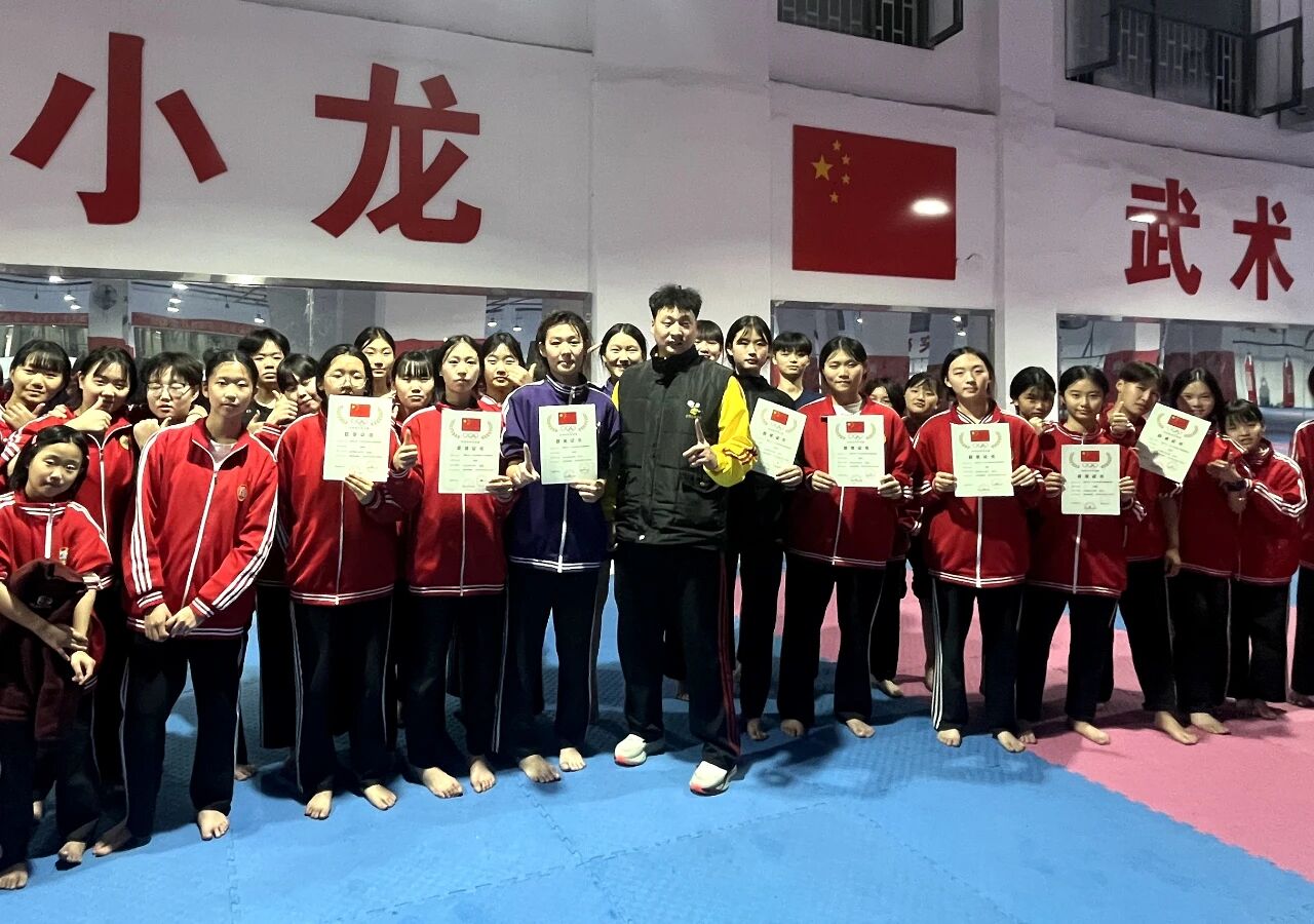 少林小龙武校姜紫煊:三个月逆袭,书写跆拳道青春传奇