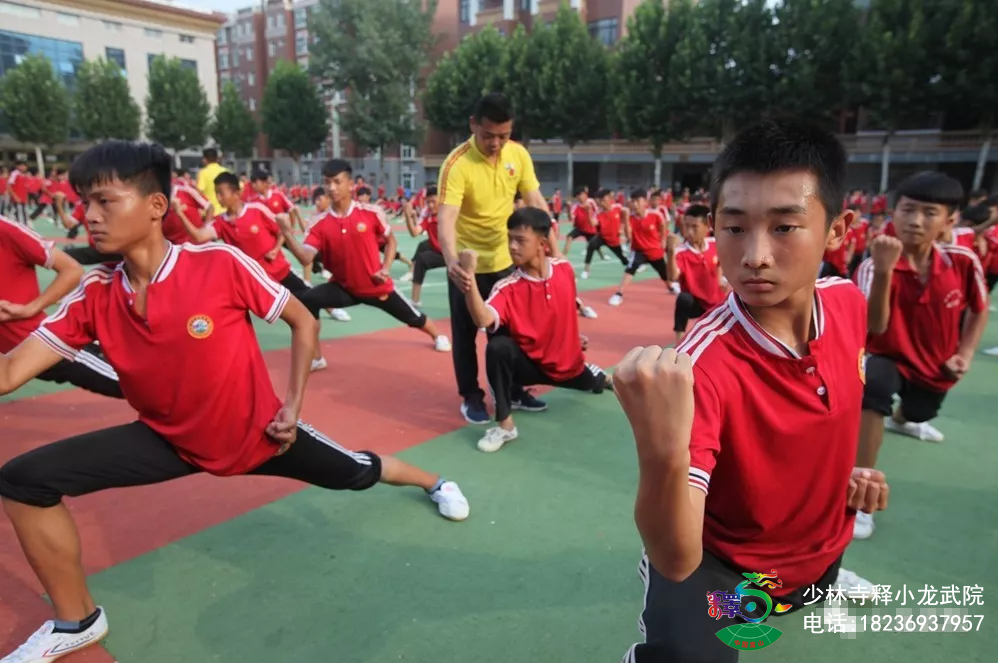 少林小龙武院资讯：盛夏三伏日，练功正当时